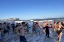 A scene from last year's Boxing Day swim in Cromer