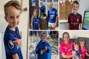 Young Ipswich Town fans are ready for the new season