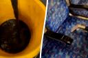 Shocking footage from cleaner reveal just how dirty London Tube seats are