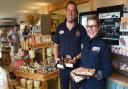 Rob and Becca Hirst at Hirst's Farm Shop and Cafe in Ormesby St Margaret