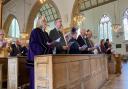 More than 100 people attended the Minster service in tribute to the Queen