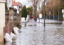 Sandbags Outside House On Flooded Road. Picture: Getty Images/iStockphoto