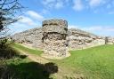 The ruins of the Roman fort at Burgh Castle near Great Yarmouth. Picture: James Bass