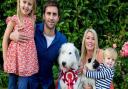 Chewie and his new family in Filby. Picture: Sandra Lowe Photography