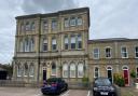 The flat is in a former hospital on Yarmouth seafront