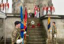 A flashback to last year's service where Admiral Lord Nelson was remembered Picture: Anthony Carroll