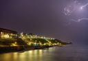 Lightning over Cromer by photographer Brad Damms