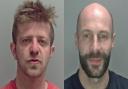 Reece Mason and Simon Ward are among those jailed this week