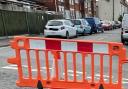 A sinkhole has opened up on Baker Street in Gorleston.