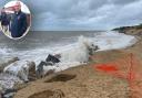 Hemsby Independent Lifeboat worked round the clock to maintain access to the beach following severe weather on the weekend. Pictures - Hemsby Lifeboat/Newsquest