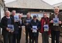 Members of the East Norfolk Transport Users Association (ENTUA) and Greater Anglia at Great Yarmouth Railway Station. Picture - Sonya Duncan