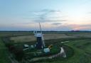 Mutton's Mill during its restoration. Picture - Broads Authority