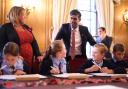 Martham Academy pupils meet Prime Minister Rishi Sunak at 10 Downing Street.