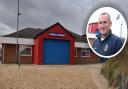 The Norfolk & Suffolk Boating Association has met to discuss how it can support the independent Hemsby Lifeboat Station amidst the impact of coastal erosion. (Inset) Hemsby Independent Lifeboat coxswain Daniel Hurd