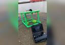 An ROV, or remotely operated vehicle, made by a Gorleston father and son.