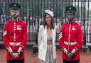 East Coast College curriculum manager Helene Quin at the Royal Garden Party