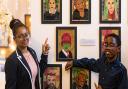 The art exhibition has been hailed an creative success