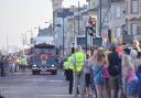 FLASHBACK: Crowds lining Great Yarmouth seafront as the East Coast Truckers pass through on their way to Norwich from Pleasurewood Hills in 2019.