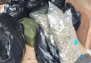 Twenty five kilograms of cannabis has been seized in a coastal town