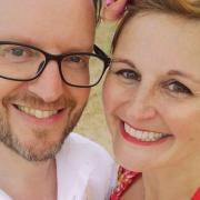 Steve Gilmour and his wife, Hannah, whom he married just two weeks before he died from a rare brain cancer