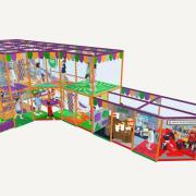 How the soft play area will look at Jump Warehouse in Great Yarmouth.