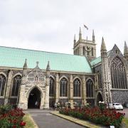 The Devil's Seat was once at the entrance of St Nicholas Church in Great Yarmouth. Picture : ANTONY KELLY