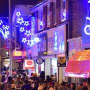 Gorleston Christmas light switch on in previous years. This year the town's annual Christmas event will be held in Priory Gardens - Christmas In The Parks.