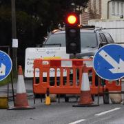 There are always roadworks going on in Norfolk.