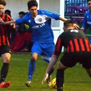 The players of Kirkley, blue, are in Boxing Day action at 11am. Picture: MICK HOWES