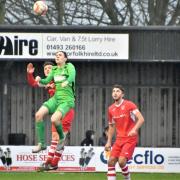 FLASHBACK: Ely City 2-1 defeat to Gorleston at Emerald Park. Date unknown. Picture - Newsquest