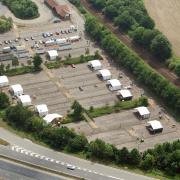 Postwick Park and Ride initially closed in 2020 to make way for a Covid testing site Picture: Mike Page