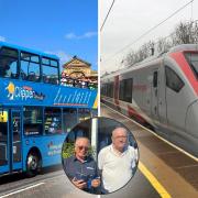 Bus and rail bosses will be available for questions at ENTUA's annual meeting in Great Yarmouth. Pictures - First Eastern Counties/Greater Anglia/James Weeds