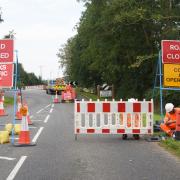 There will be a 12-mile long diversion route to allow A47 repair work later this month