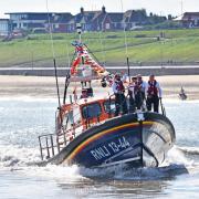 The 13-44 Shannon Class lifeboat 'George and Frances Phelon’ at its opening procession last year. Picture: Mick Howes