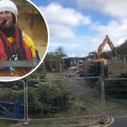 Hemsby lifeboatman Daniel Hurd has criticised the government over its doling out of coastal defence funding