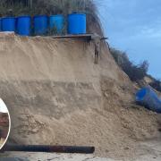 Access to Hemsby beach is still compromised following the slipway collapse last week. Pictures - Hemsby Independent Lifeboat/Newsquest