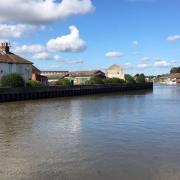 The River Bure by Great Yarmouth Yacht Station. Picture - Newsquest