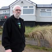 Former Marrams homeowner Kevin Jordan has been threatened with eviction from his temporary accommodation. Picture - Denise Bradley