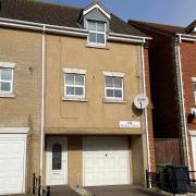 A house on Frelton Mews in Great Yarmouth is going up for auction.