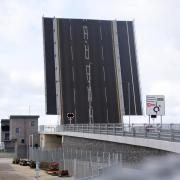 Great Yarmouth's Herring Bridge is due to reopen after engineers discovered a fault with one of its sensors. Picture - Denise Bradley