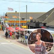 Lacon Arms owner Lorna Bevan (right) said Hemsby had seen a great turnout over the Easter weekend. Pictures - Newsquest