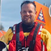 Hemsby Lifeboat helmsman Michael Litten is skydiving for the lifeboat.