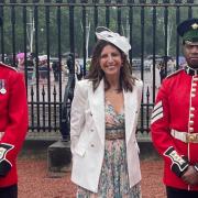 East Coast College curriculum manager Helene Quin at the Royal Garden Party