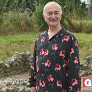 Sir Tony Robinson has visited the East of England to encourage people to vote on July 4.