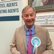 Rupert Lowe, from Reform, pictured after being elected as Great Yarmouth's new MP.