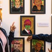 The art exhibition has been hailed an creative success