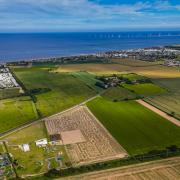 The lifeboat-themed 2024 maize maze at Hirsty's Family Fun Park Picture: Ln drone photography