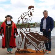 Access Community Trust's sculpture trail brings history to life at Great Yarmouth's Venetian Waterways