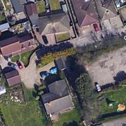 Green Lane in Caister, where a man was seeking permission to extend his house.