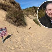 Hemsby residents are preparing for more erosion after a forecast of extremely high spring tides.